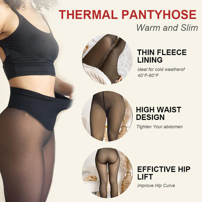 [Winter Outfit Ideasv]🎄 New Compression Magic Leggings – Fleece-Lined Warmth from XXS to 3XL❄️ - MATCHING MASTER