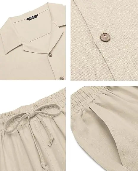 Men's linen suit