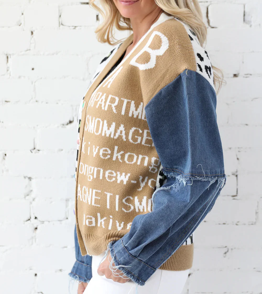 LIV QUIRKY DENIM JACKET - MATCHING MASTER