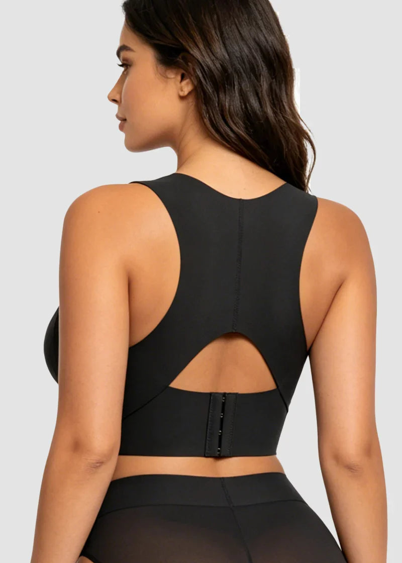 BundleWear™ TrueForm Posture Set | Front-Closure Wire-Free Bra & Underwear