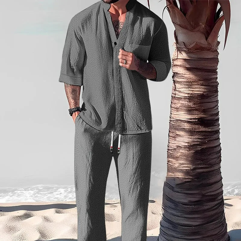 Summer Oasis Men - Premium Linen Set