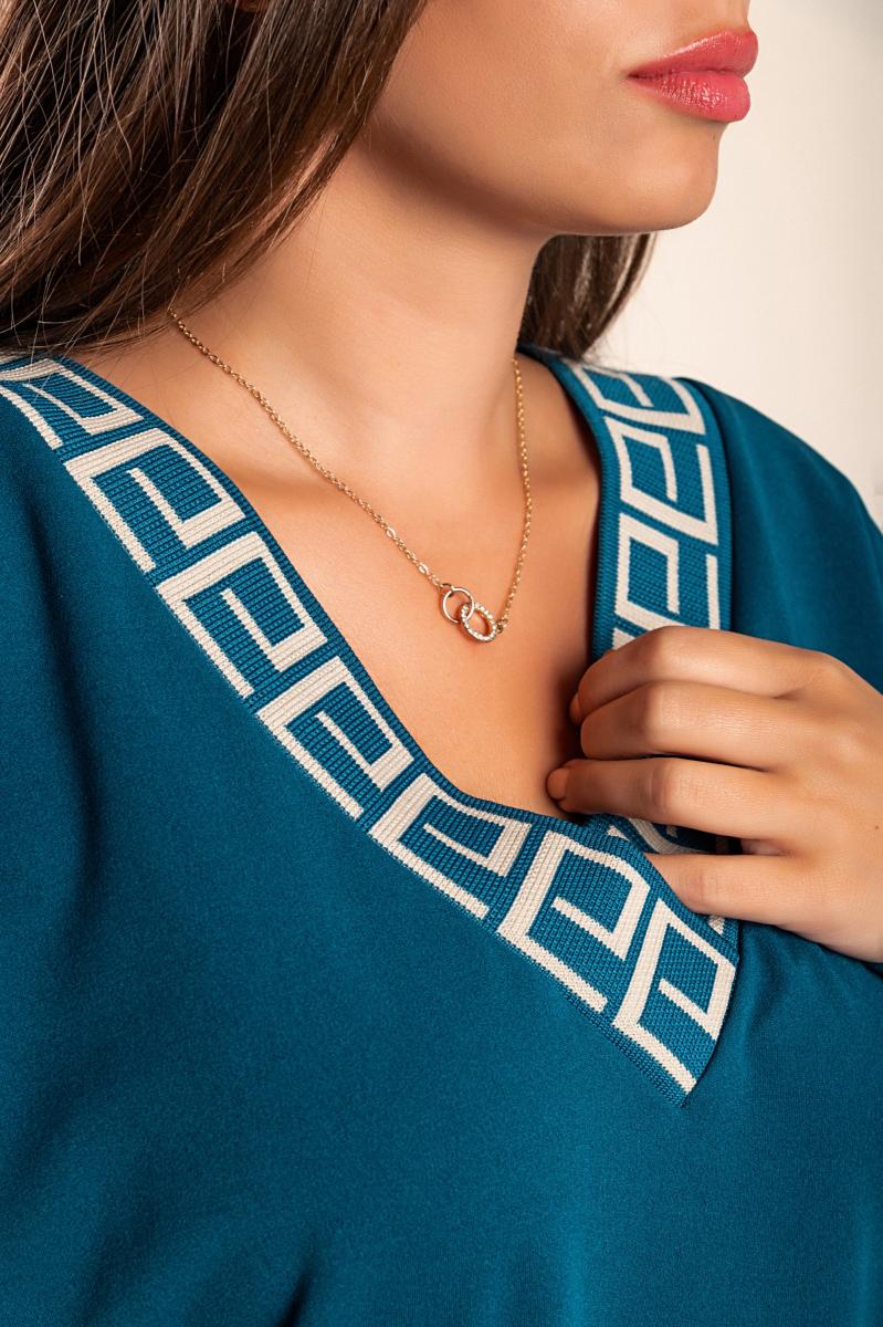 BundleWear™ Greek Key Geometric Tunic