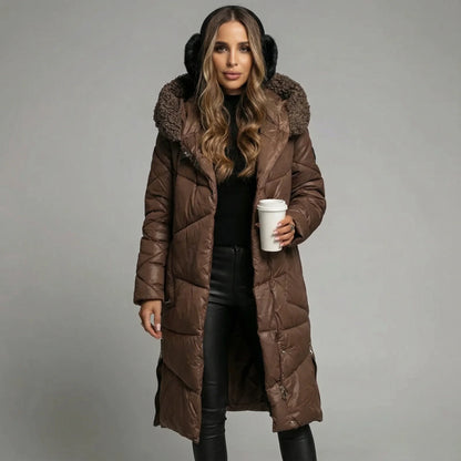 Stylish Long Insulated Winter Coat