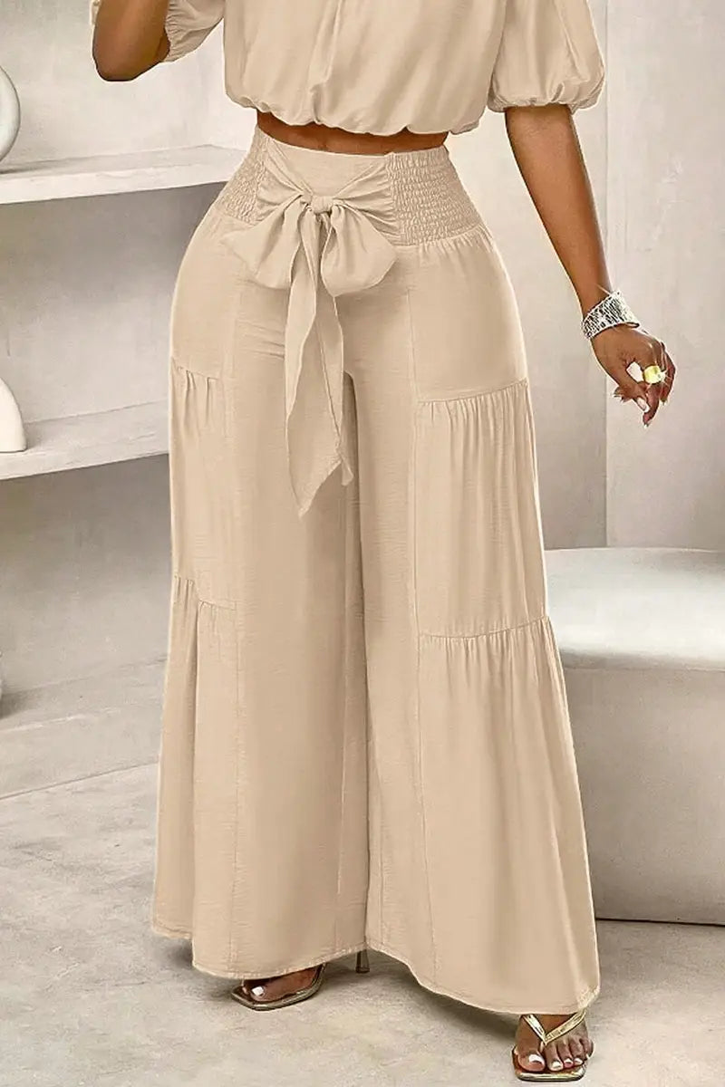 Waistband & Bow Detail