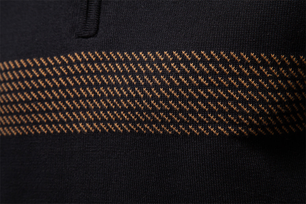 AIOPESON Stand Collar Sweater Y6224 - BundleWear