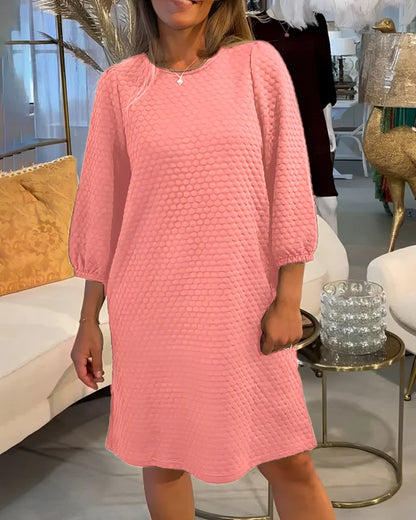 Elegant plain dress