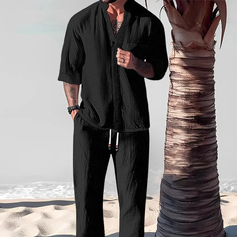Summer Oasis Men - Premium Linen Set