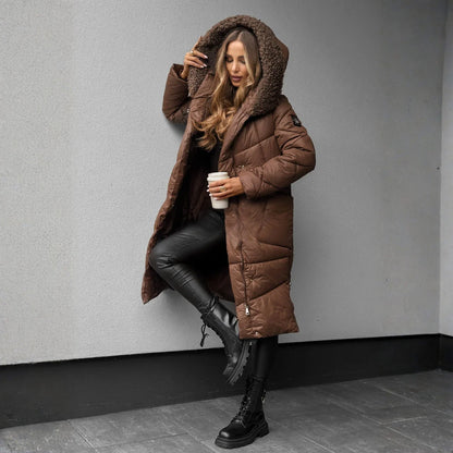 Stylish Long Insulated Winter Coat