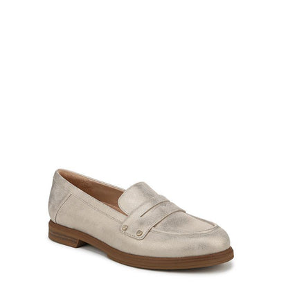 Women's Hello Loafers — Slip-On Penny Loafers with Stacked Block Hee