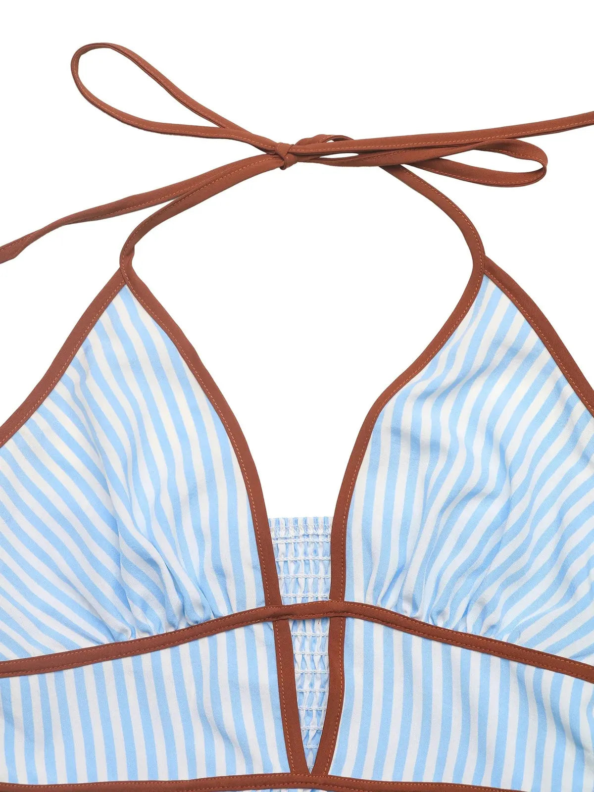 Striped Pattern Tie Front Dress 😍 ON ORDER😍 - MATCHING MASTER