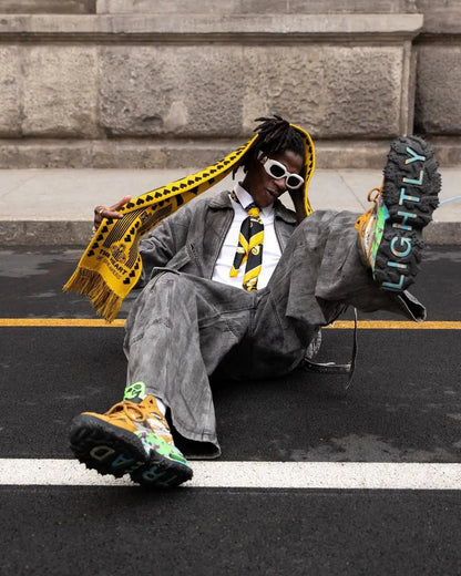 【25s Mar.】Vintage Denim Jacket  Baggy Cargo Pants