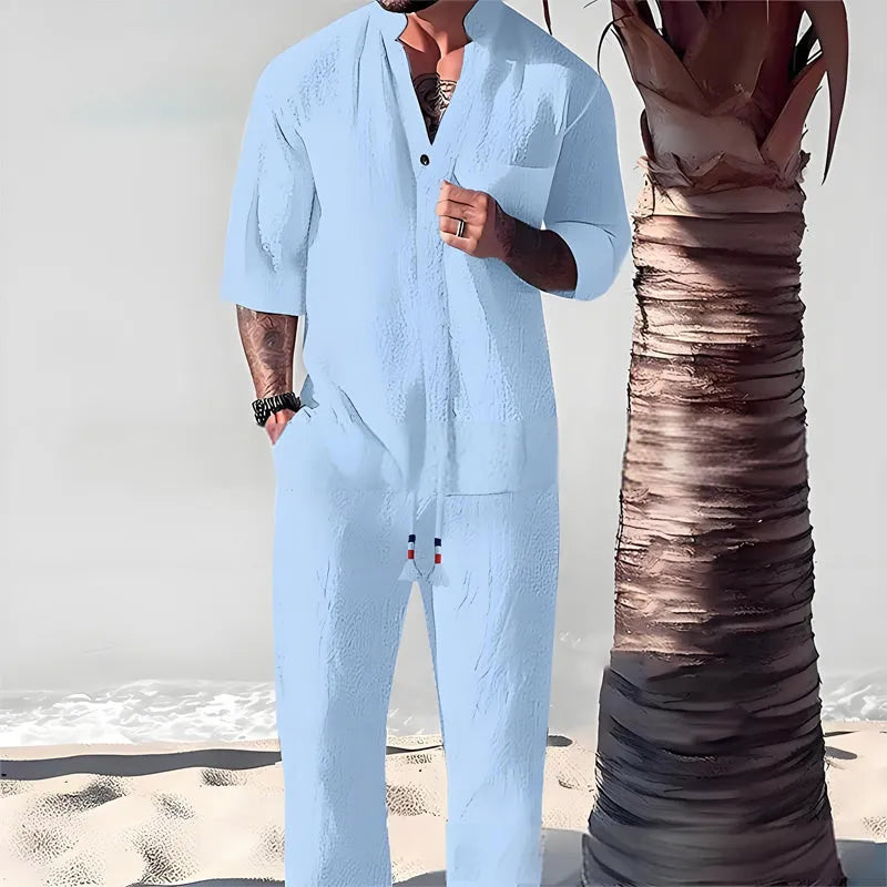 Summer Oasis Men - Premium Linen Set