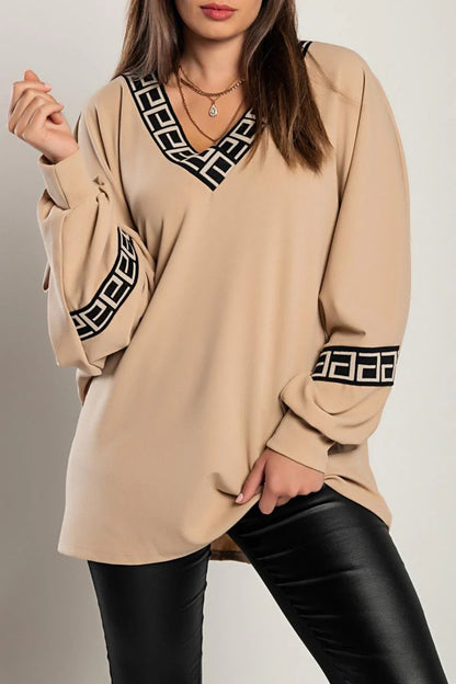 BundleWear™ Greek Key Geometric Tunic