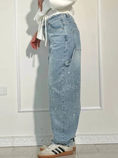 Shine Denim Jeans