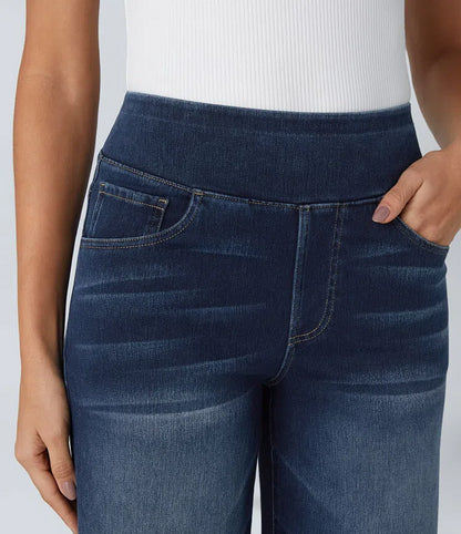 SUPER STRETCH WIDE LEG HIGH WAIST JEANS (Get two for a bigger discount)