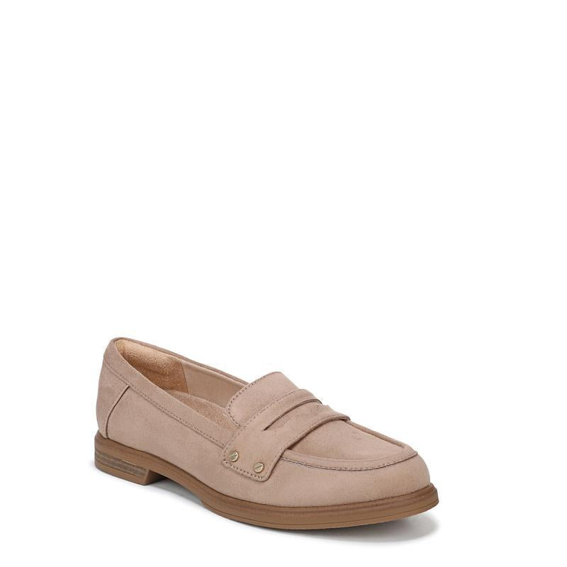 Women's Hello Loafers — Slip-On Penny Loafers with Stacked Block Hee