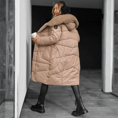 Stylish Long Insulated Winter Coat