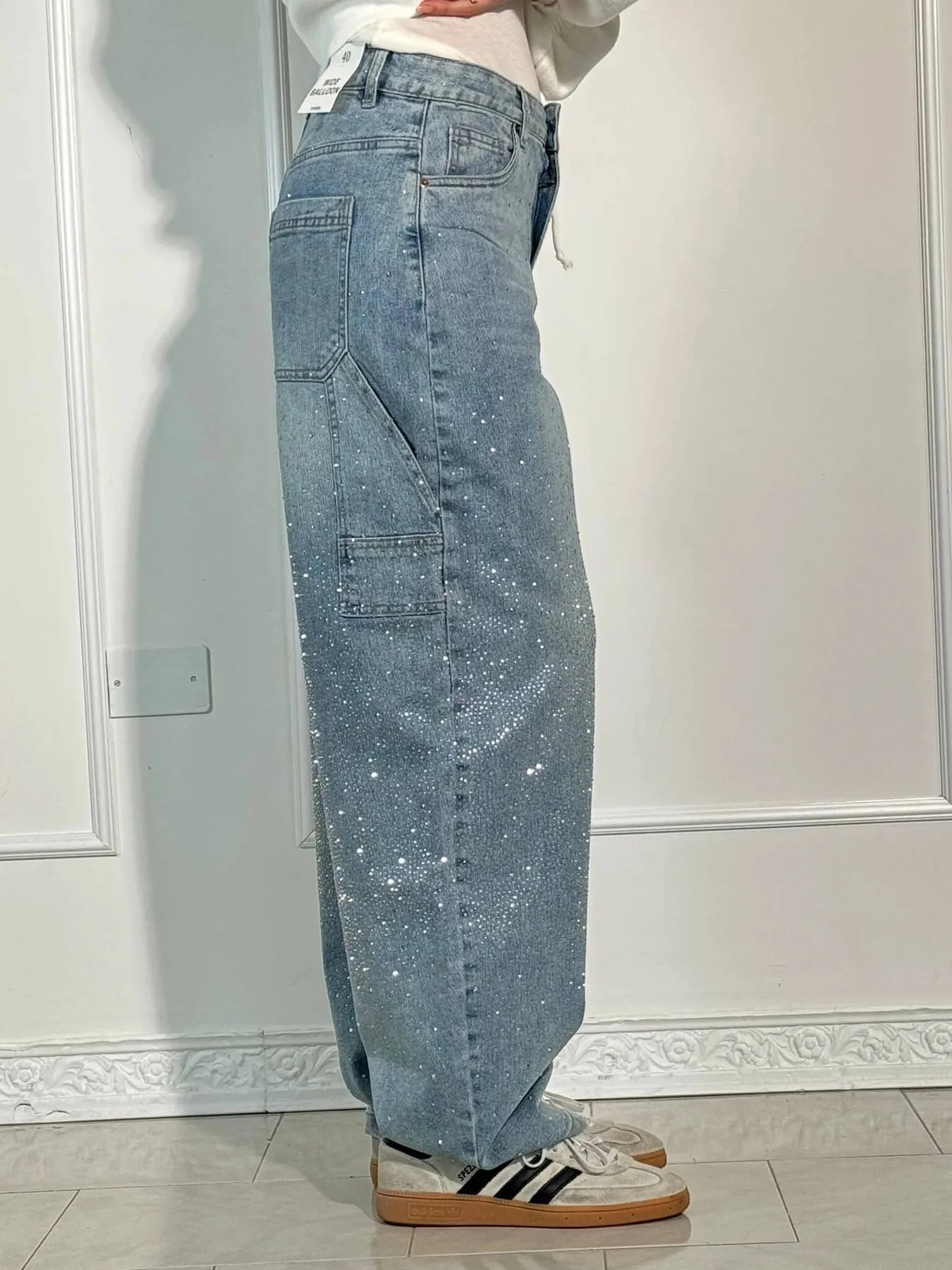 Shine Denim Jeans