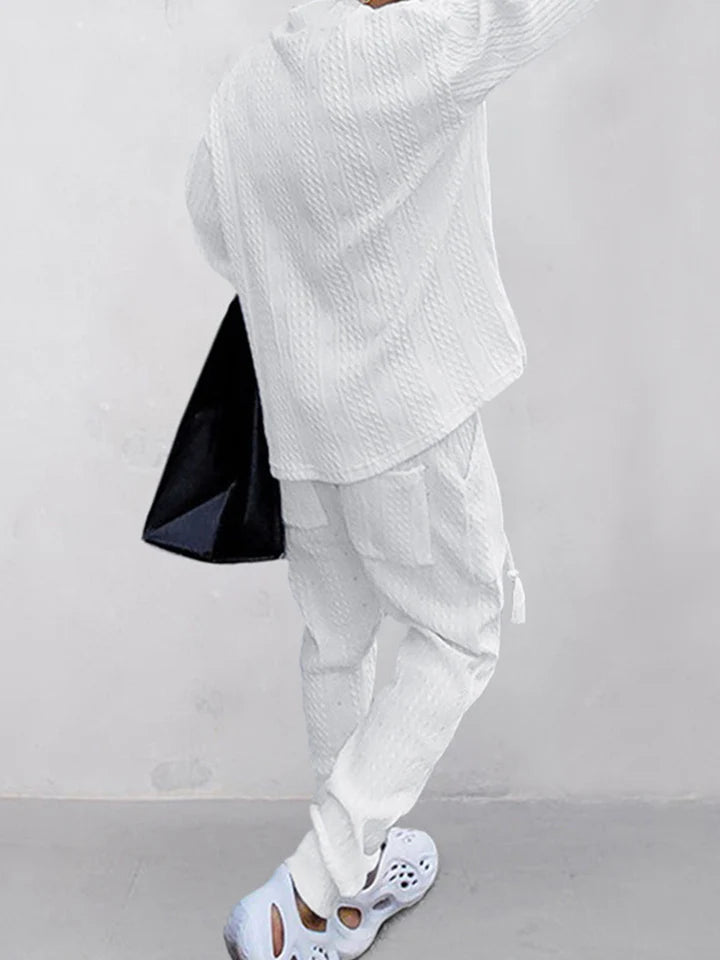 Athleisure Cable Jacquard Set - MATCHING MASTER