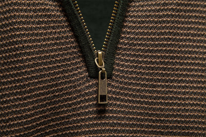 AIOPESON Stand Collar Sweater Y6222 - BundleWear