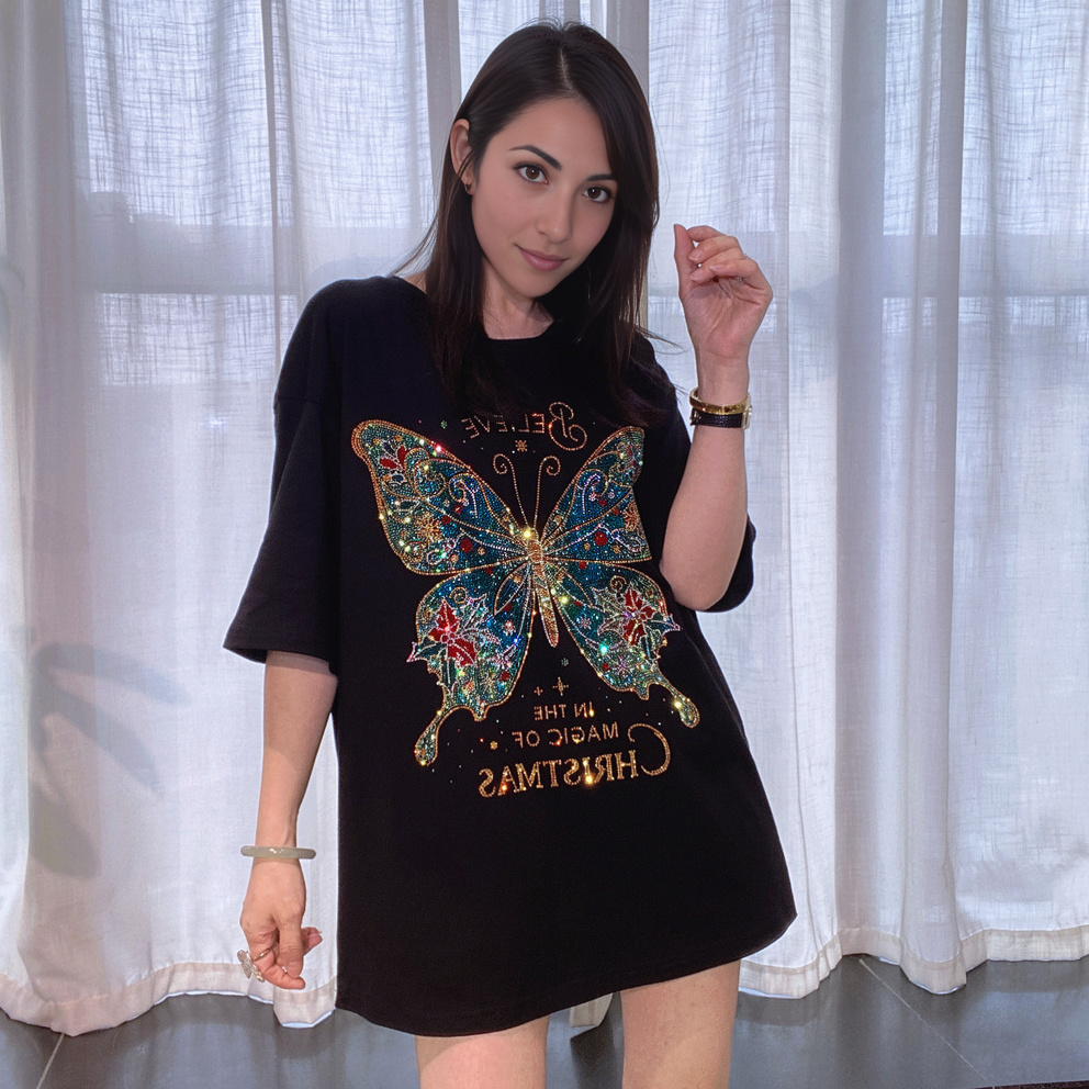 Glam Butterfly Tee - MATCHING MASTER