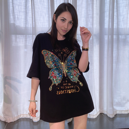 Glam Butterfly Tee - MATCHING MASTER