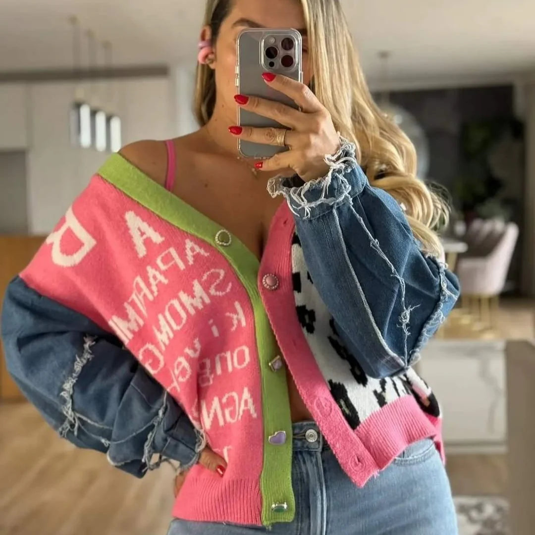 LIV QUIRKY DENIM JACKET - MATCHING MASTER