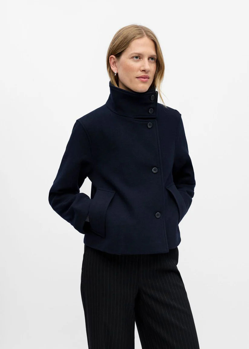 Clarissa Wool Coat High Neck