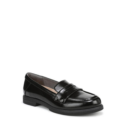 Women's Hello Loafers — Slip-On Penny Loafers with Stacked Block Hee