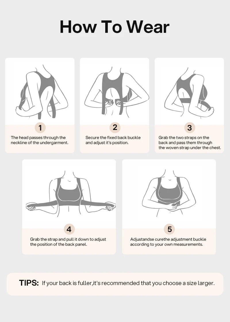 BundleWear™ TrueForm Posture Set | Front-Closure Wire-Free Bra & Underwear