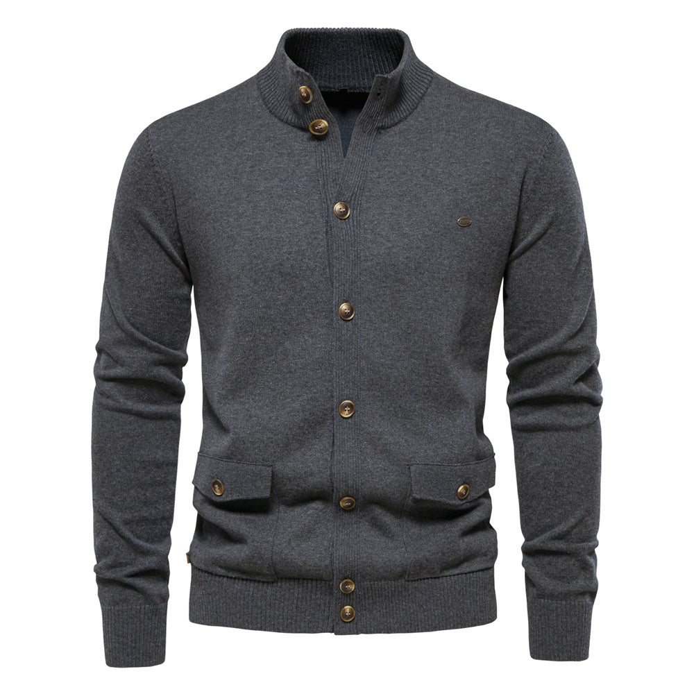 AIOPESON Cardigan Sweater CW61  多颜色需要3除 - BundleWear