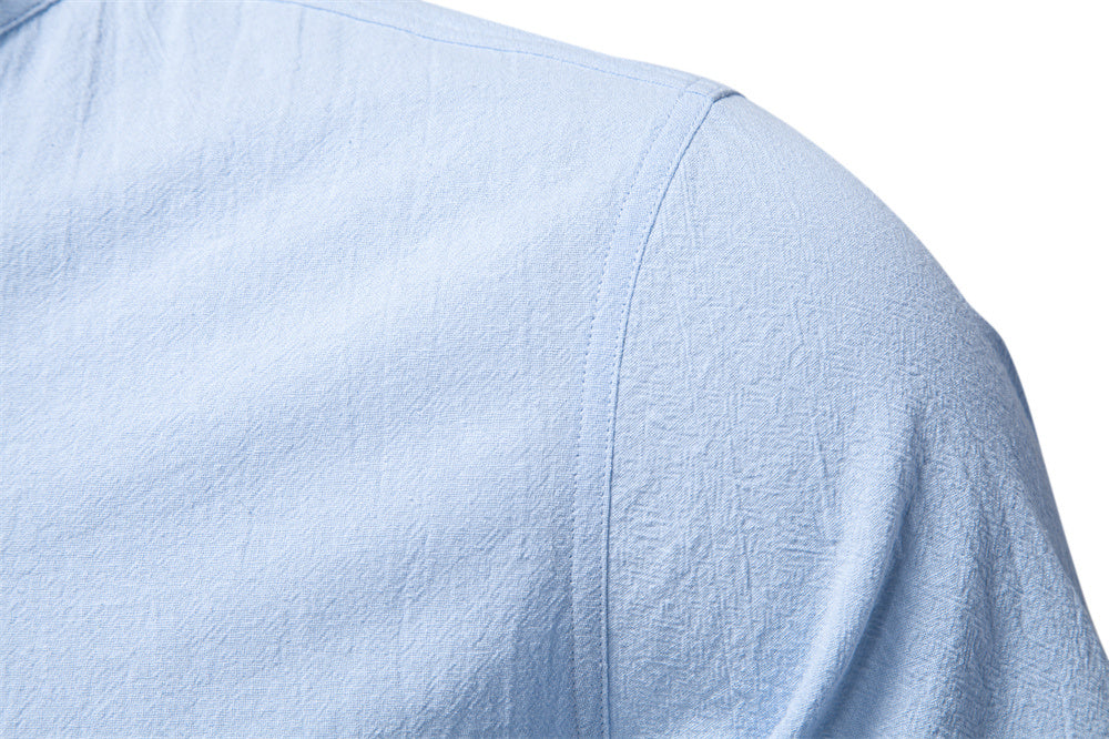 AIOPESON Cotton Linen Shirt SH2039 - BundleWear