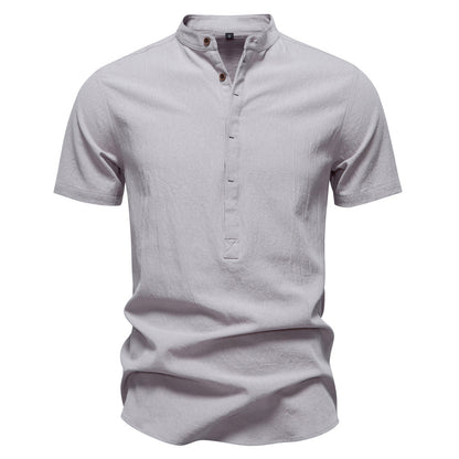 AIOPESON Cotton Linen Shirt SH2039 - BundleWear