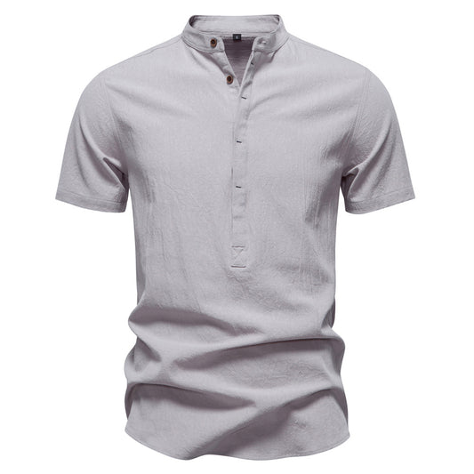 AIOPESON Cotton Linen Shirt SH2039 - BundleWear