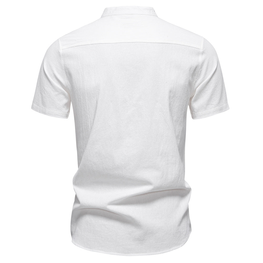 AIOPESON Cotton Linen Shirt SH2039 - BundleWear