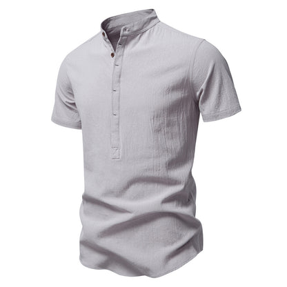 AIOPESON Cotton Linen Shirt SH2039 - BundleWear