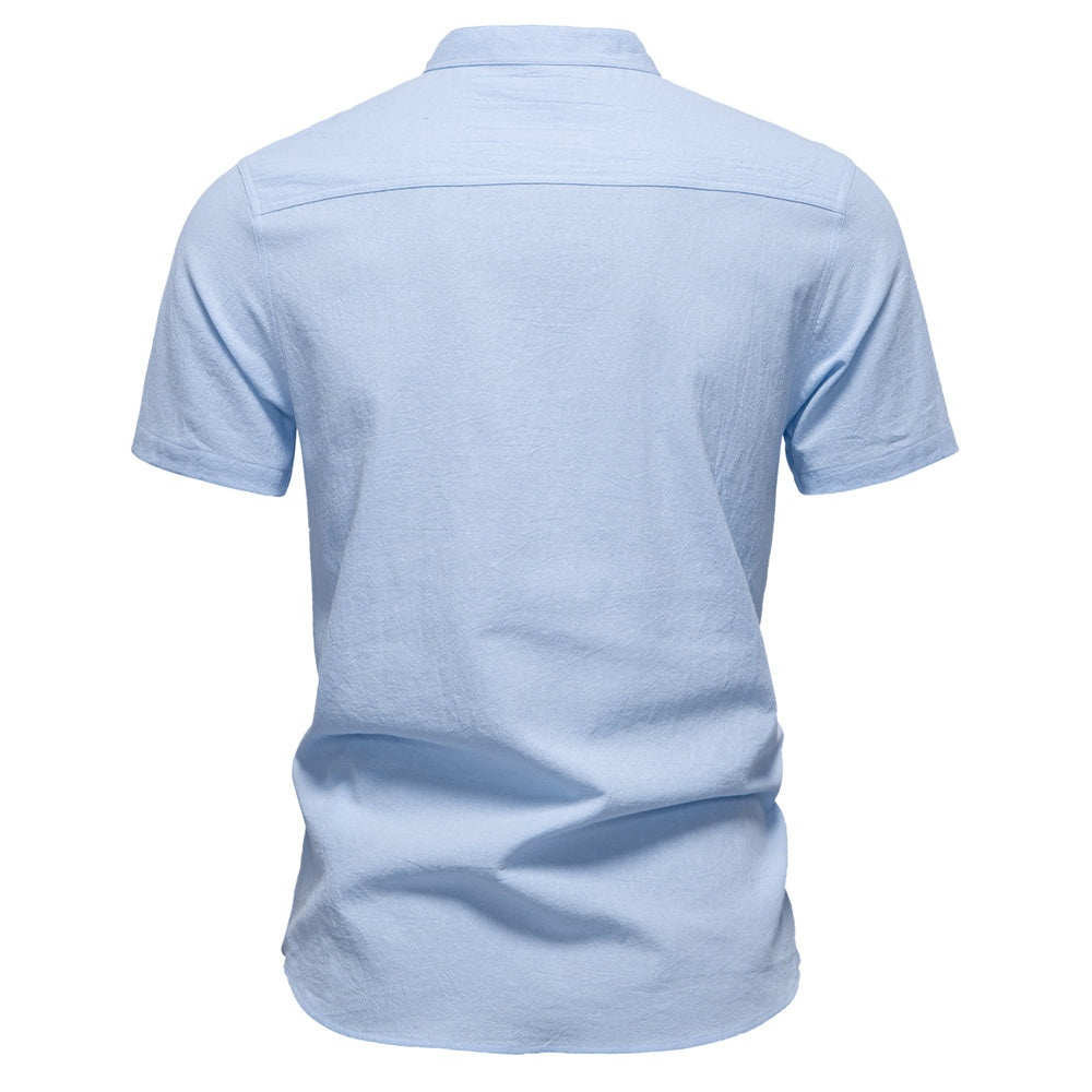 AIOPESON Cotton Linen Shirt SH2039 - BundleWear