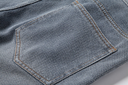 AIOPESON Denim Shorts ST0018 - BundleWear