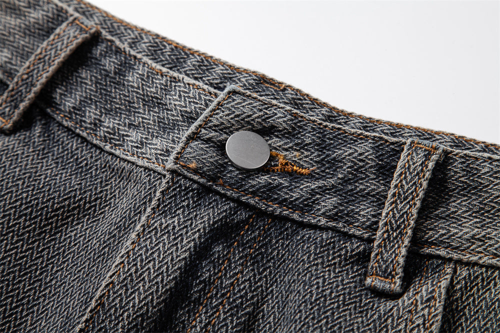 AIOPESON Denim Shorts ST0018 - BundleWear