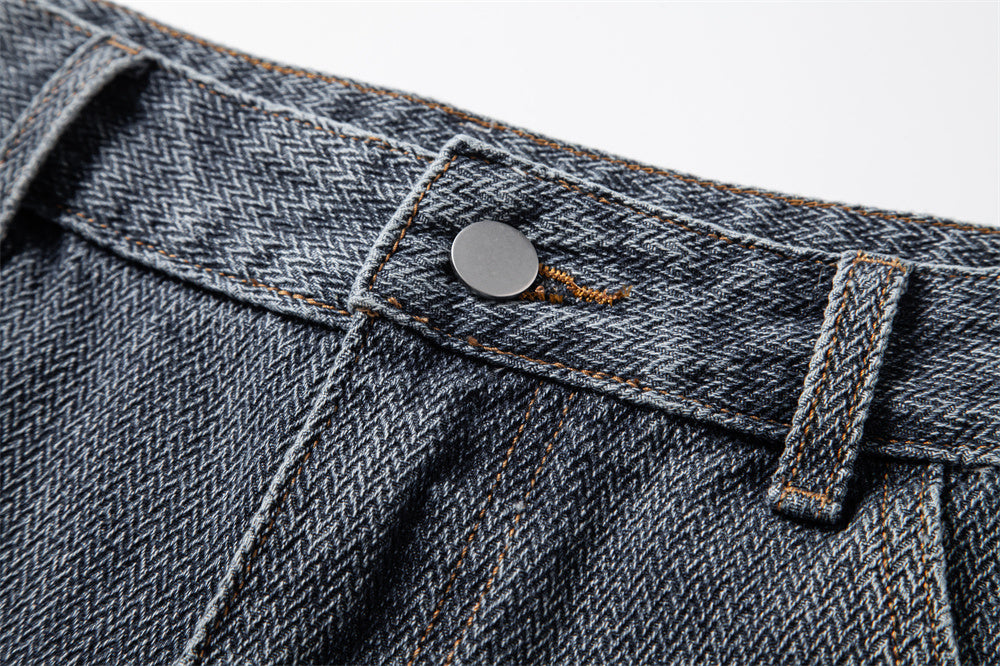 AIOPESON Denim Shorts ST0018 - BundleWear