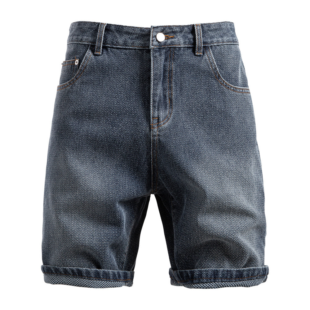 AIOPESON Denim Shorts ST0018 - BundleWear