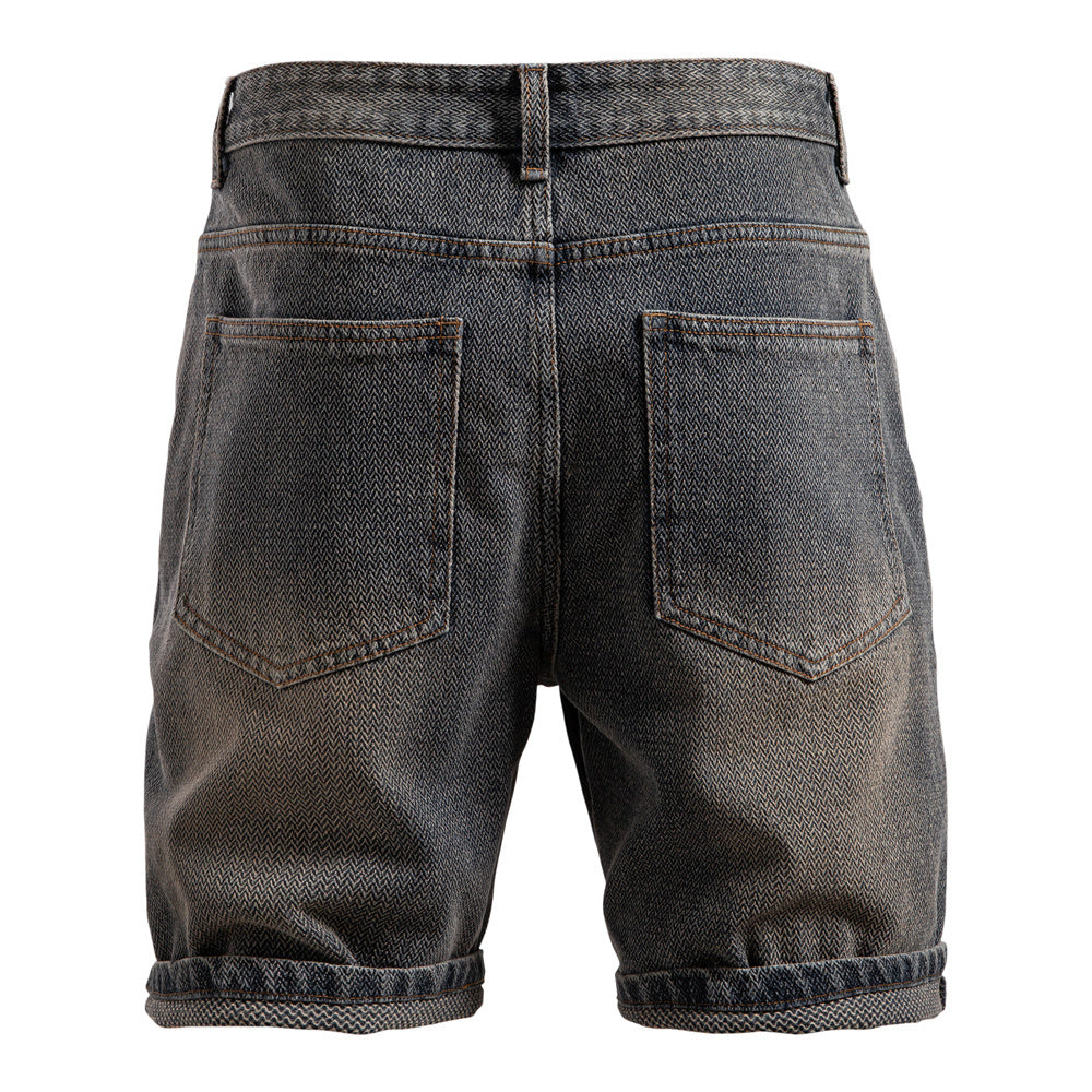 AIOPESON Denim Shorts ST0018 - BundleWear