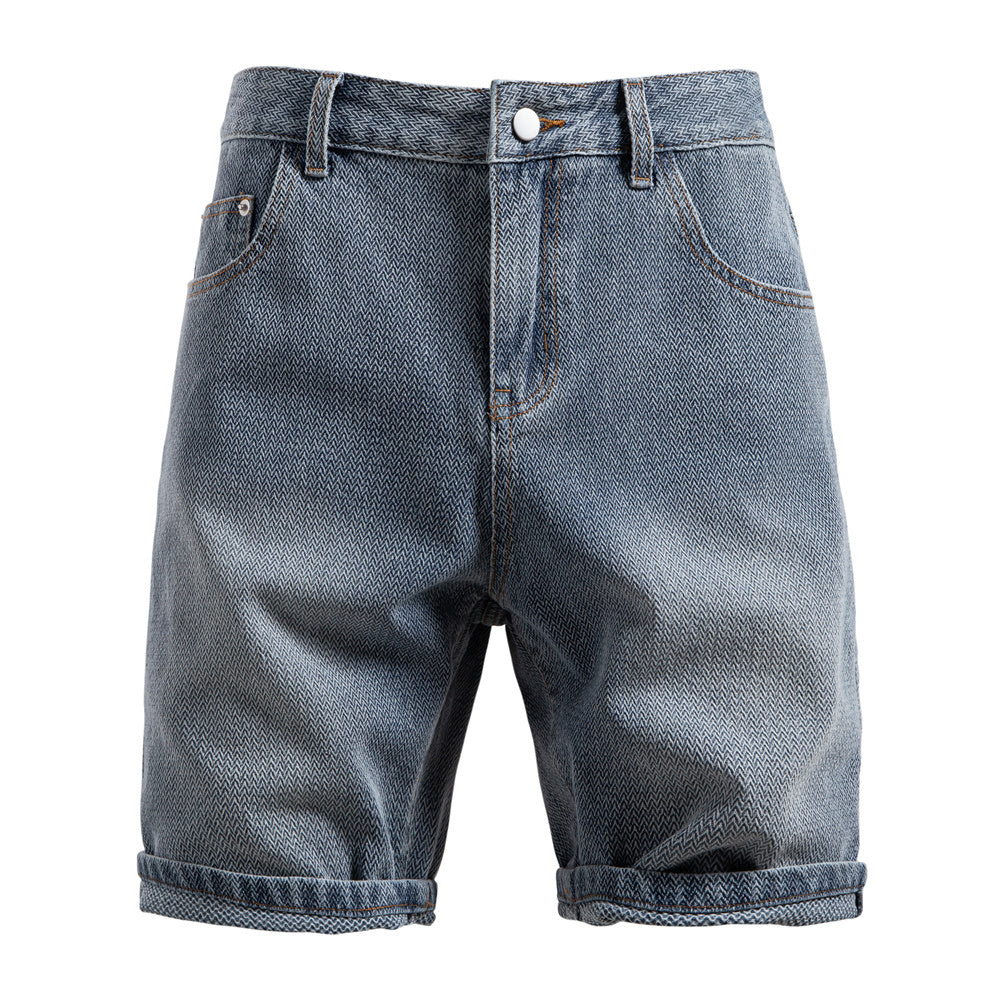 AIOPESON Denim Shorts ST0018 - BundleWear