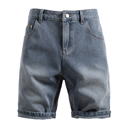 AIOPESON Denim Shorts ST0018 - BundleWear