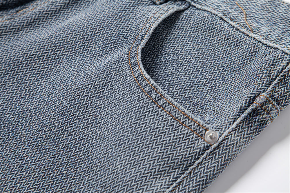 AIOPESON Denim Shorts ST0018 - BundleWear