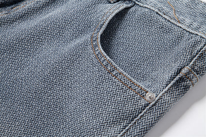 AIOPESON Denim Shorts ST0018 - BundleWear