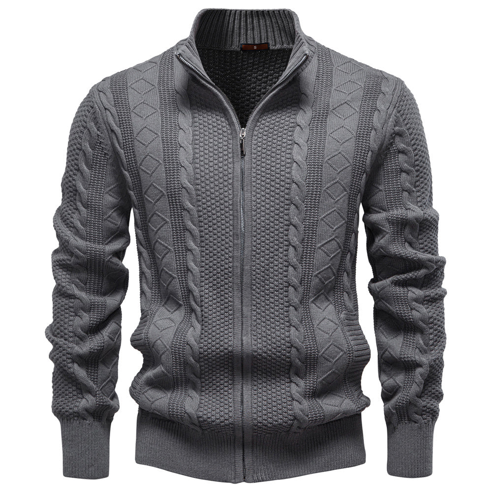 AIOPESON Knitted Jacket JK5016 - BundleWear