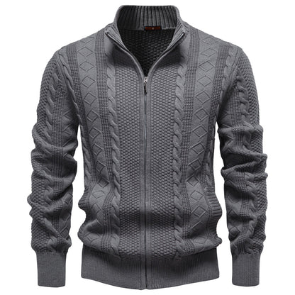 AIOPESON Knitted Jacket JK5016 - BundleWear