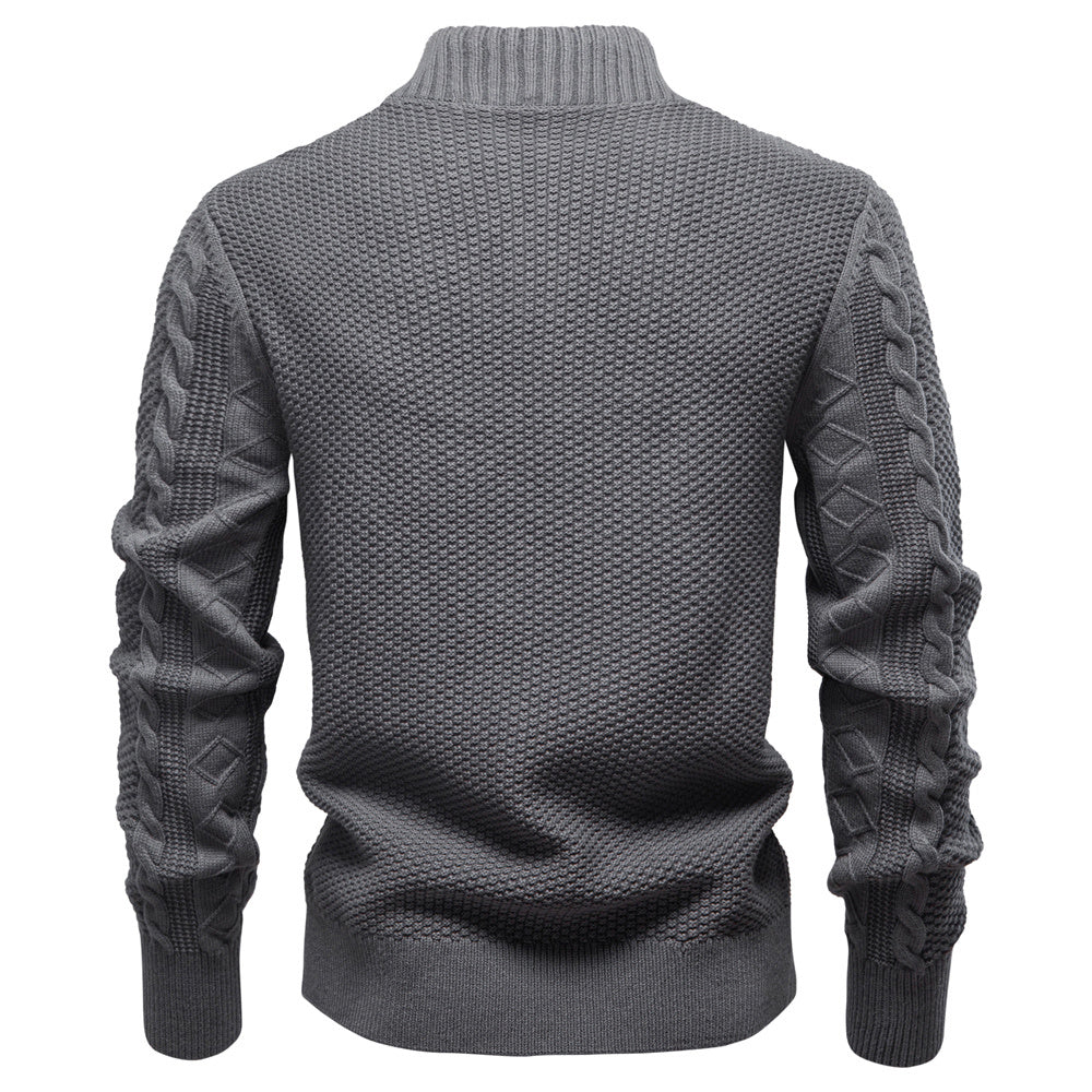 AIOPESON Knitted Jacket JK5016 - BundleWear