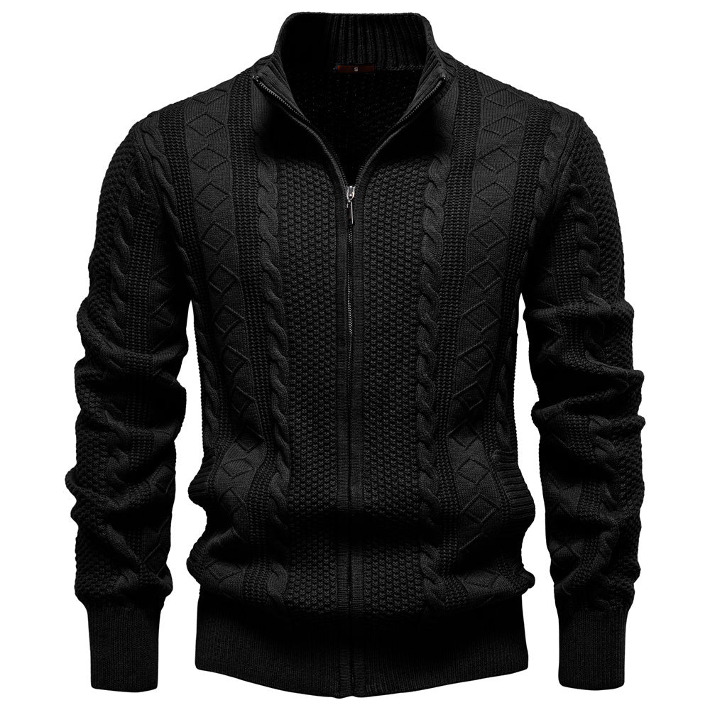 AIOPESON Knitted Jacket JK5016 - BundleWear